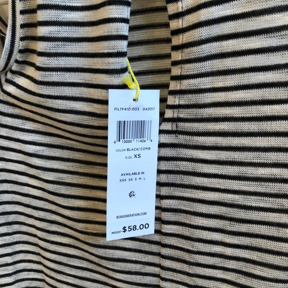 BCBGeneration Striped Blouse - Picture 3 of 3